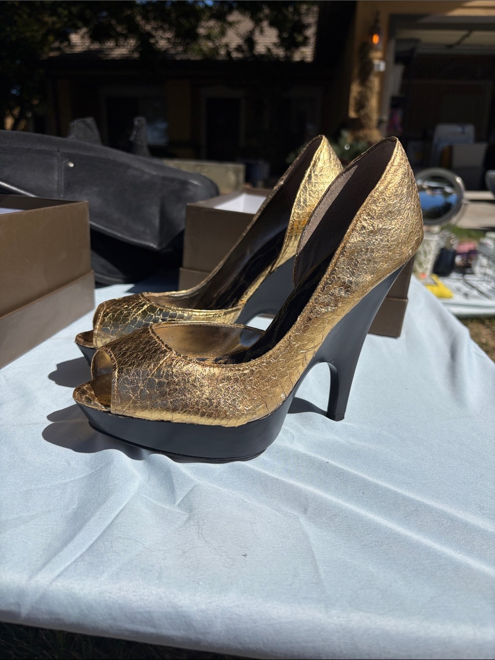 Y2K Bebe heels